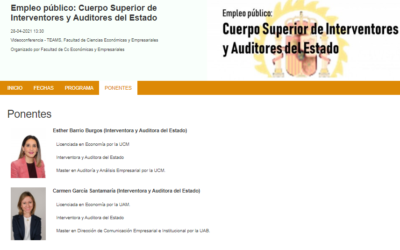 La Asociación Profesional del Cuerpo Superior de Interventores y Auditores del Estado visita la Universidad Autónoma de Madrid